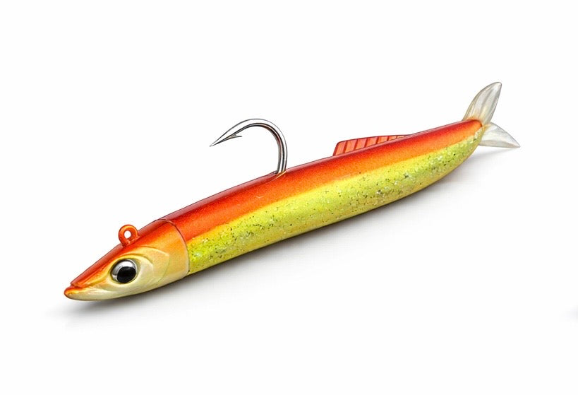Feeding Frenzy Sand Eel Lure – Bass Killer Soft Bait